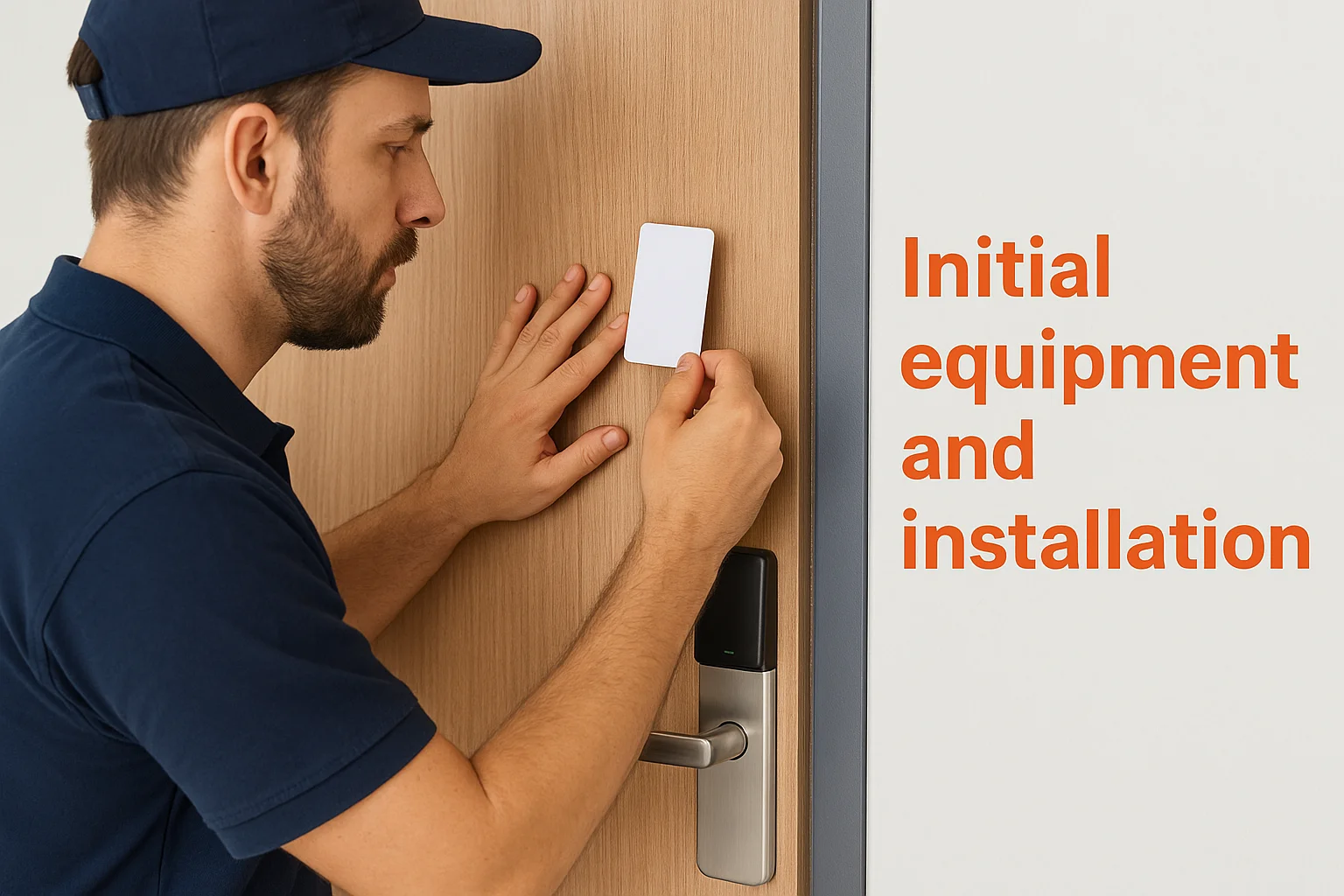 Initial equipment and installation